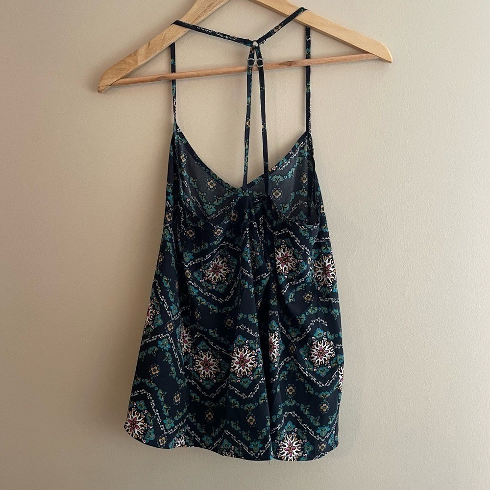 Hollister Women's‎ Medium Multi Coloured Camisole Y Back Top India - Picture 4 of 7